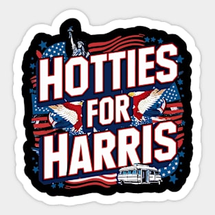 Hotties for harris Sticker